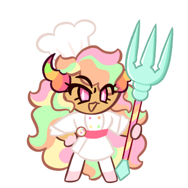 Rainbow Sherbert Rollcake Cookie